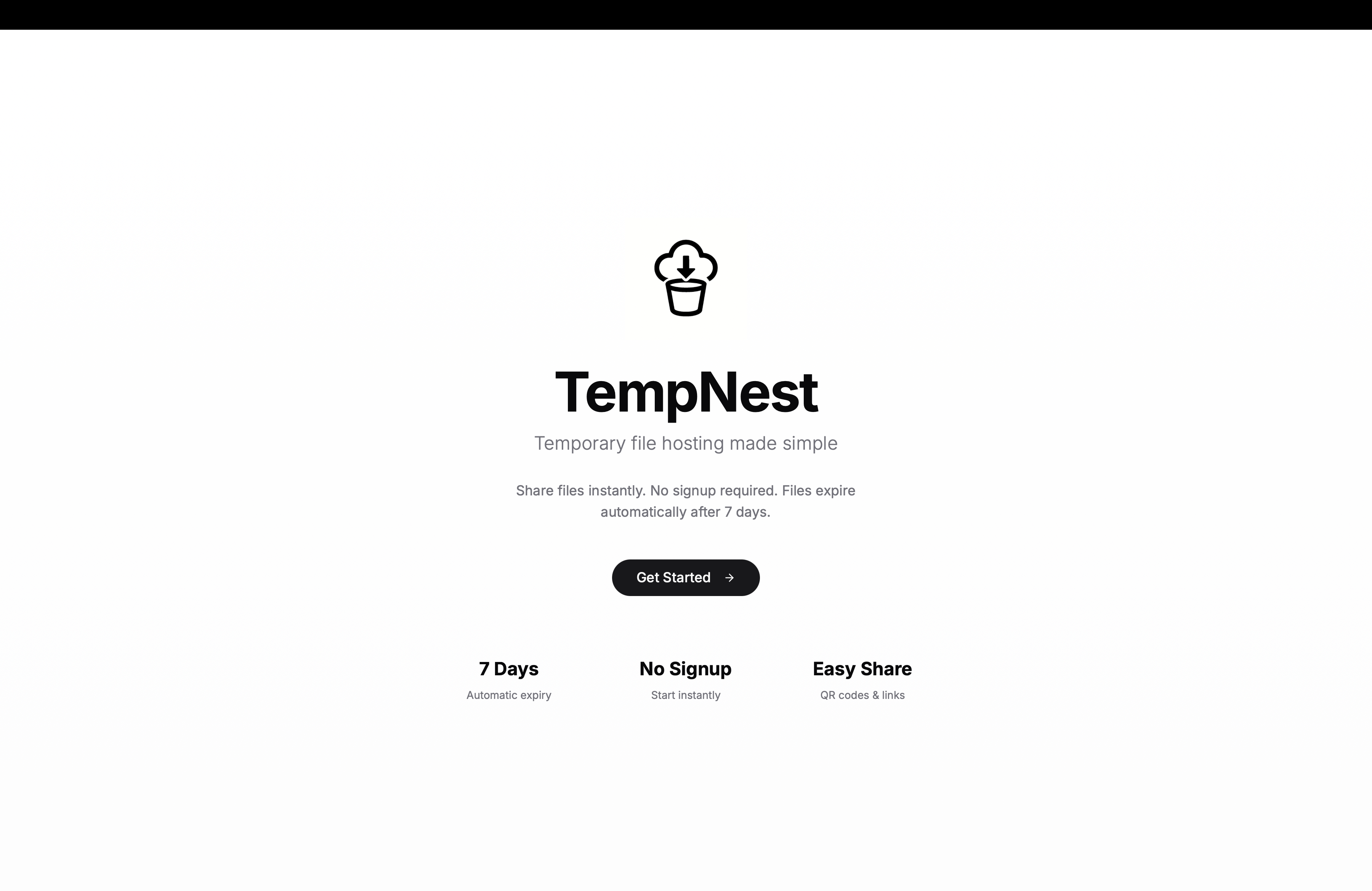 TempNest screenshot